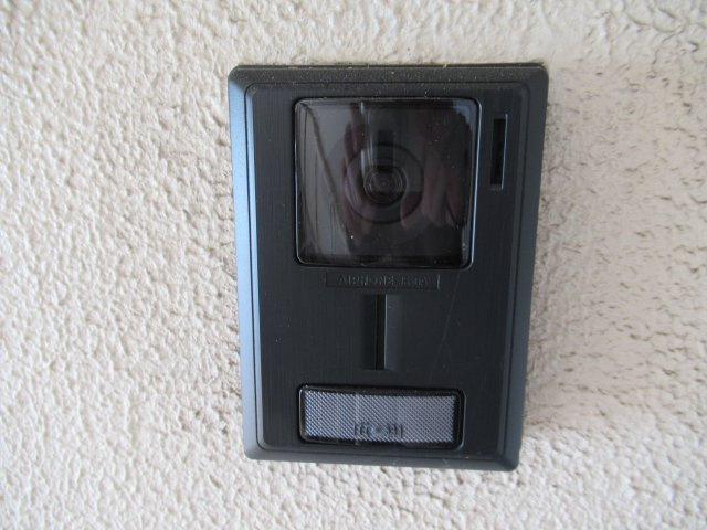 兵庫県公社　播磨城ノ宮３号棟のセキュリティ|モニター付きインターホンがあるので急な来客でも安心です
