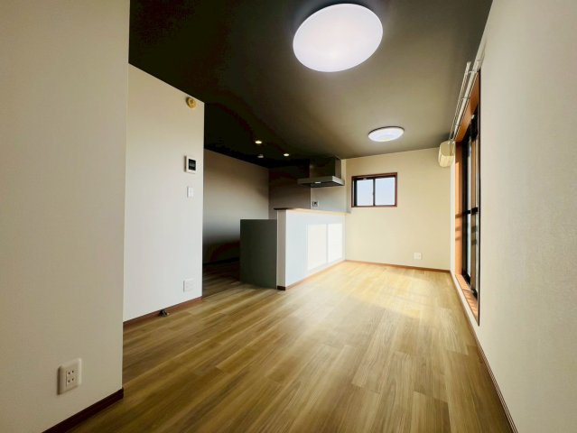 板宿北マンションの居間・リビング