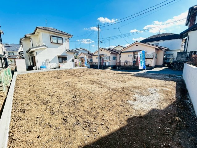 あきる野市雨間/建築条件無し売地/駅徒歩5分/整形地の前面道路含む現地写真|無駄の無い敷地利用が可能です♪
