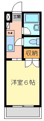 アドレ国立の間取り