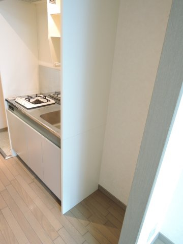 アドレ国立のキッチン|冷蔵庫置場です