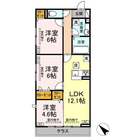 【間取り】 | ベラカーサ