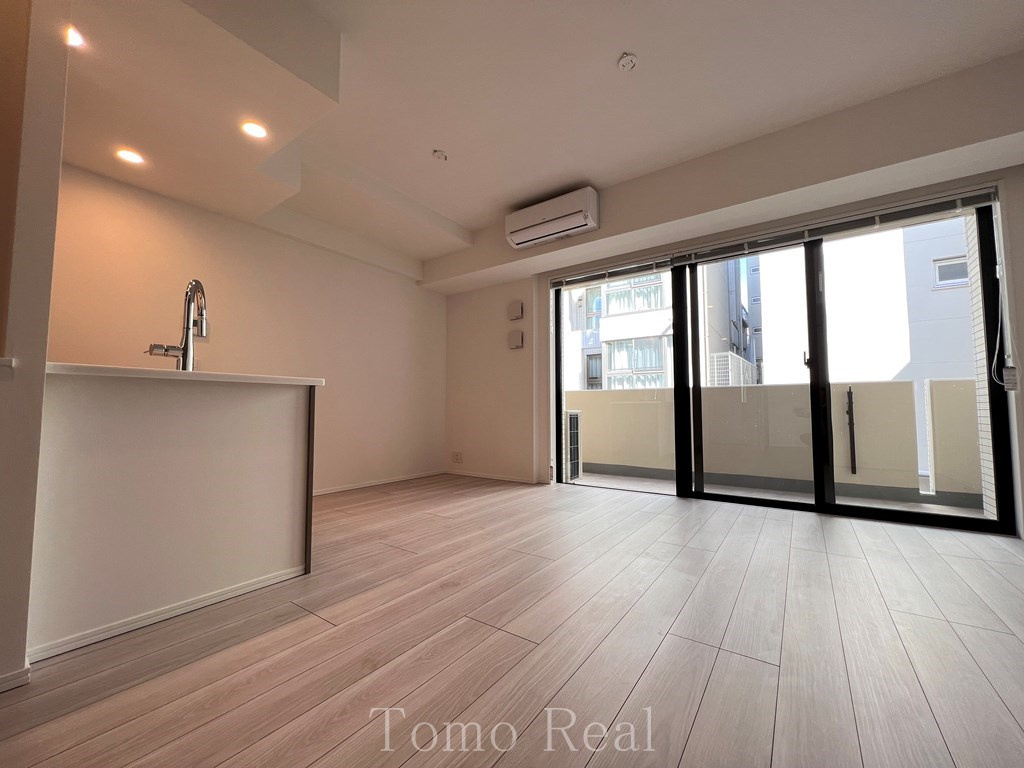 グリーンレジデンス赤坂の居間・リビング