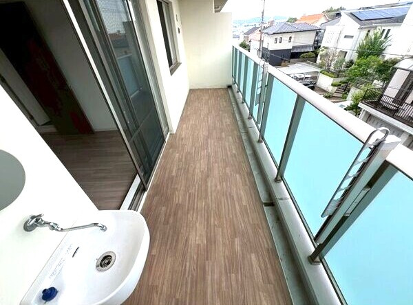 プレミスト一社のバルコニー