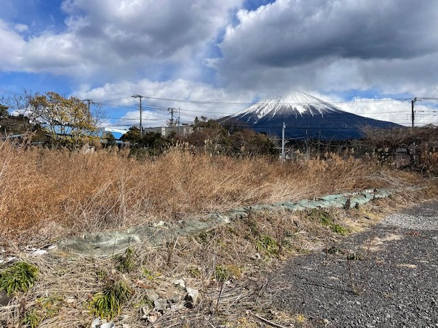 上井出売り土地の外観