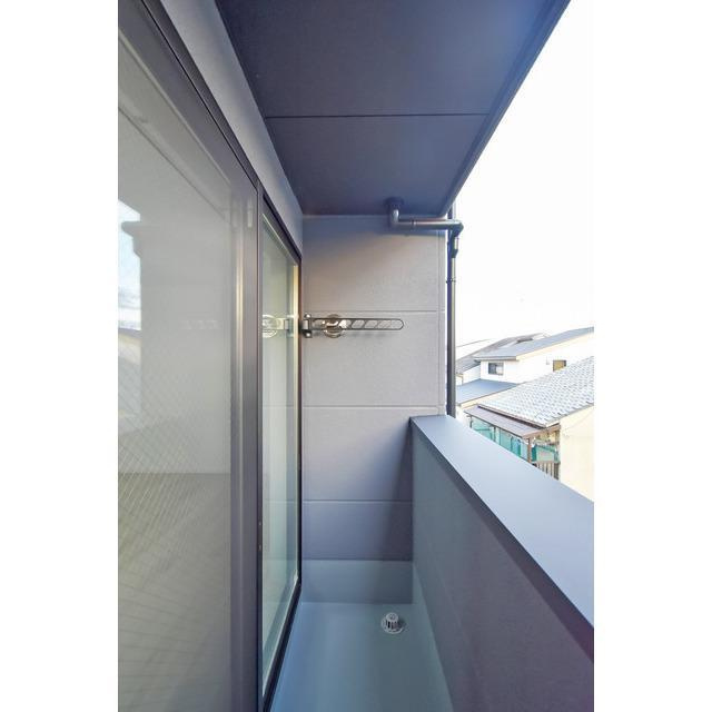 EN西ノ京二条のバルコニー