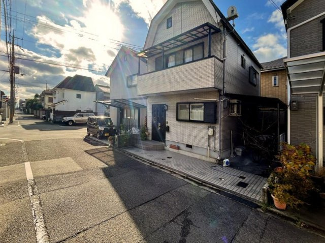 紫竹下長目町の前面道路含む現地写真