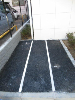 【駐車場】 | ガリシア錦糸町Ｖ | バイク置き場 