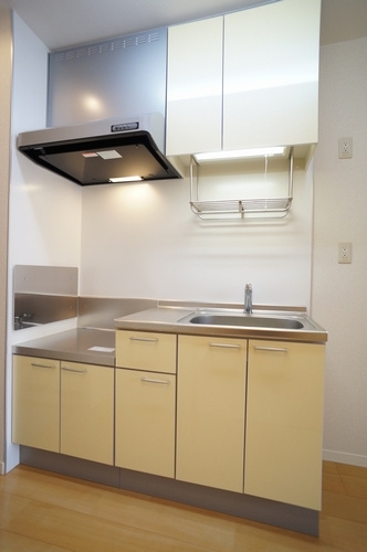 プランドールⅠのキッチン|ガスコンロ設置可♪