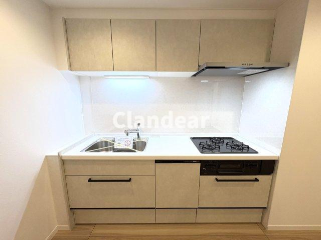 竹ノ塚ハイリビングのキッチン|ドキドキの新生活も、安心してスタート。ぴったりの住まいを見つけませんか？クランディアが一緒に住まい選びをサポートします‼　まずは、お気軽にお問合せください　＃クランディア