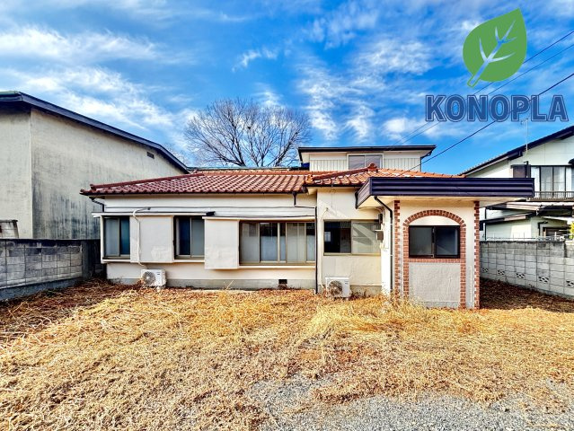 【中古戸建】桐生市相生町2丁目の外観|■外観｜広いお庭で子供達を伸び伸びと遊ばせてあげたい…！わんちゃんの為にドッグランを作りたい…！そんな願いが叶う117坪の敷地♪