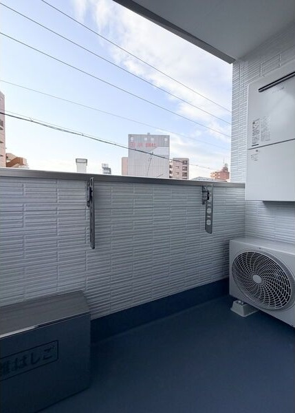 the GARDEN 金山のバルコニー