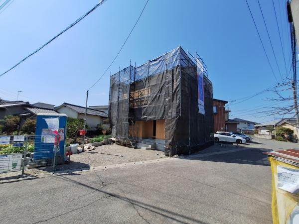 田原第1-1号棟の前面道路含む現地写真|前面道路含む現地(2026年2月撮影)