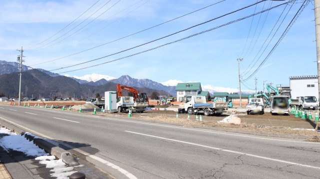 【土地】プレリー松川中部　区画Ｄの周辺