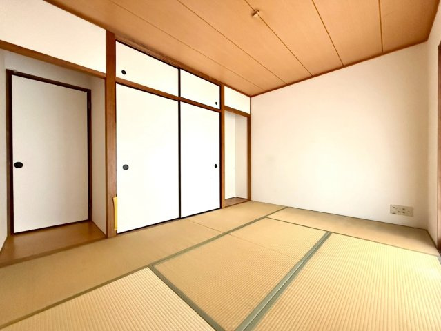 サウスウイング金沢３号棟の和室|多用途に使える柔軟な和室