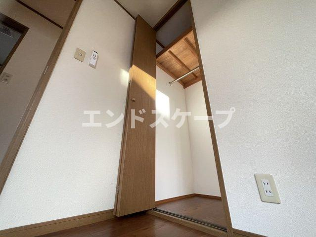 パークサイド　Ⅱの収納|高崎、前橋エリアのお部屋探しはエンドスケープまで！お客様の理想お聞かせ下さい♪