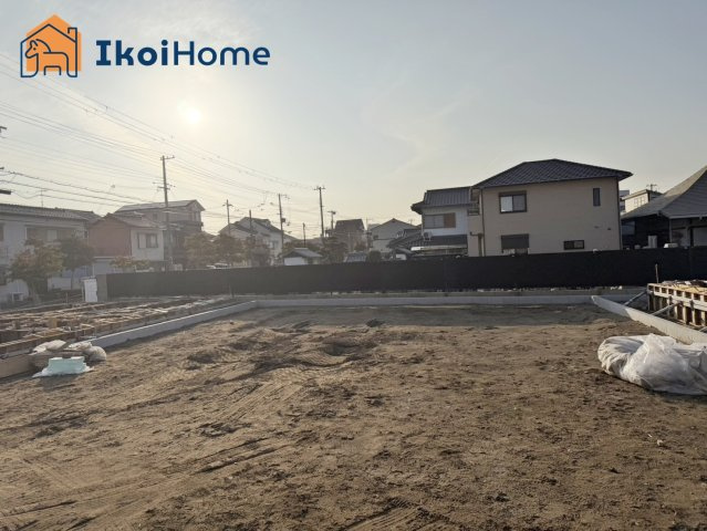 明石市日富美町1期　全7棟2号棟　新築戸建の前面道路含む現地写真|【ホームページに現地動画掲載中】●年中無休：当日予約可●前道路南側歩道もあり広く約14.8ｍございます！