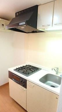 グランフォース九段のキッチン|2口コンロで自炊しやすい