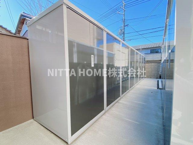 メゾン　ド　ソワのその他共用部分|外部トランクは無料で使用OK◎