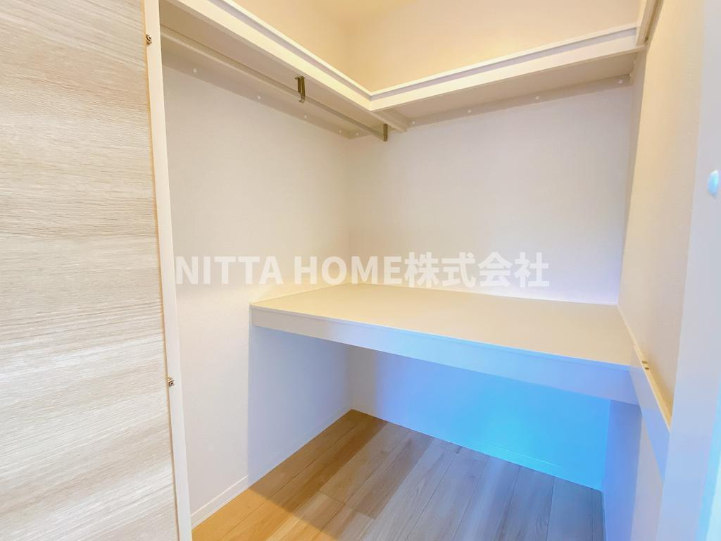 メゾン　ド　ソワの収納|ウォークインクローゼットもあります♪