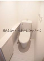 オリカンのトイレ|落ち着いた色調のトイレです