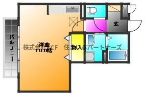 エトワールA棟の間取り