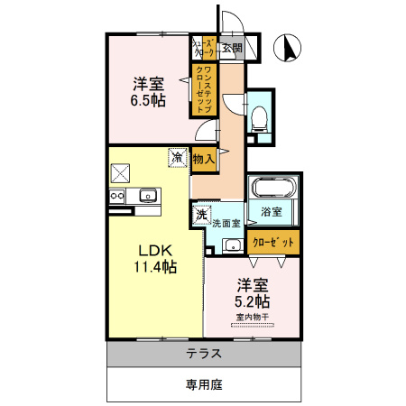 パークハイムの間取り