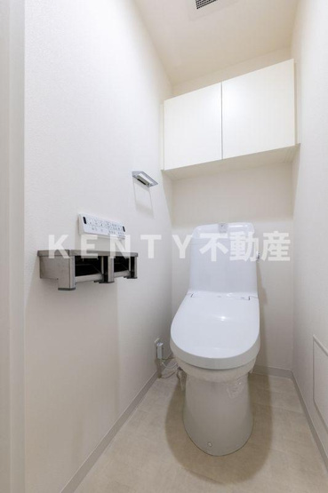 【トイレ】 | ハーモニーレジデンス池上 | 落ち着いた色調のトイレです