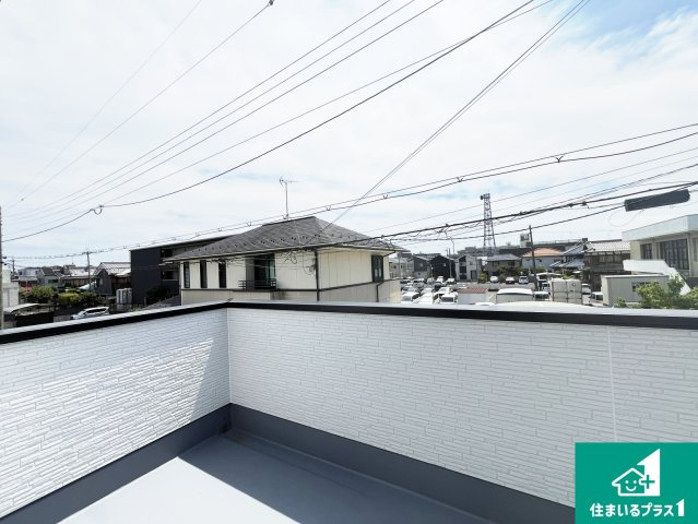 守山市吉身　第1期　新築一戸建てのバルコニー|日当たりのよいバルコニー！お部屋が開放的に！