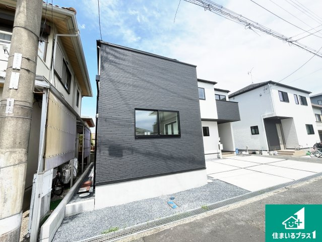 守山市吉身　第1期　新築一戸建ての外観|お客様に長く安心して住んでいだだける事にこだわった家づくり！住んでからのアフターサービスにもしっかりと取り組んでいます！