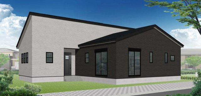 仲介手数料不要　よかタウンBloom合志市御代志13期【西合志中央小・西合志中】の外観パース