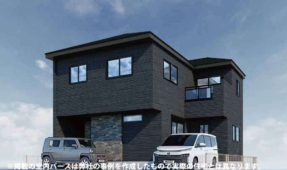 明石市日富美町1期　全7棟5号棟　新築戸建の外観|【ホームページに現地動画掲載中】●年中無休：当日予約可●外観パース！なかなか出ないエリアでの7区画！