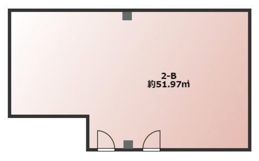 大津市におの浜３丁目の事務所の間取り
