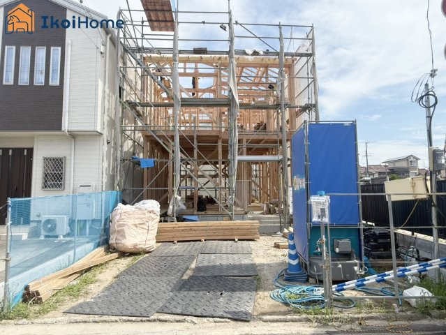 明石市日富美町1期　全7棟7号棟　新築戸建の駐車場|【ホームページに現地動画掲載中】●年中無休：当日予約可●駅徒歩圏内ながらお車も並列で2台駐車可能！