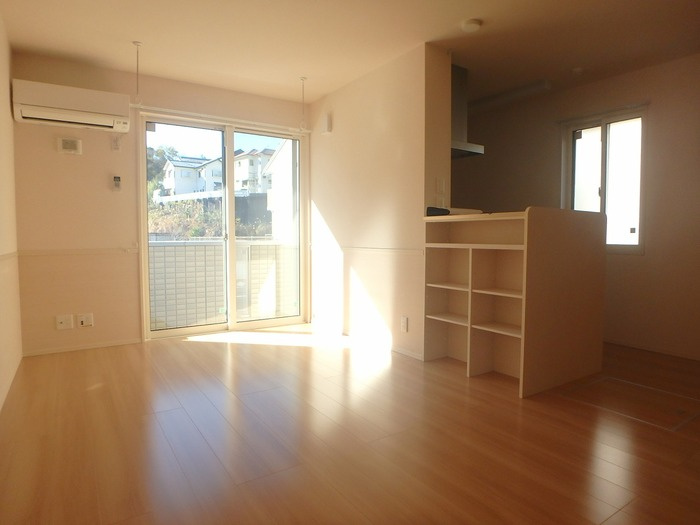 ウィルハイツ福井の居間・リビング|リビングダイニングキッチン