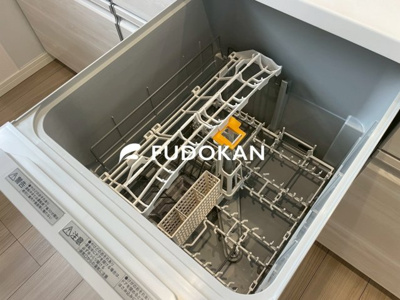 【キッチン】 | 東根市神町西建売住宅【平屋×Z空調】 | 食洗器は家事効率アップですね！