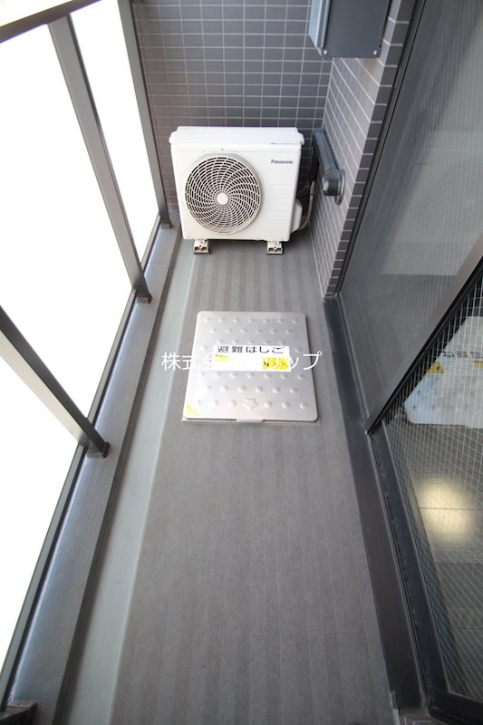 Le'a横濱ミッドスクエアのバルコニー