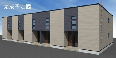 【外観】 | レオベール | 外はこのようになっています