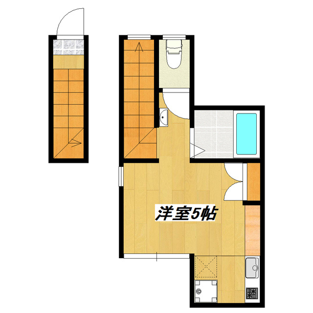 FAIR新小岩eastの間取り|人気のバス・トイレ・洗面台独立タイプ。