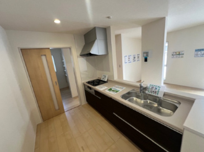 【キッチン】 | 滝沢市巣子　第2 | 床下収納、浄水器付きシステムキッチン