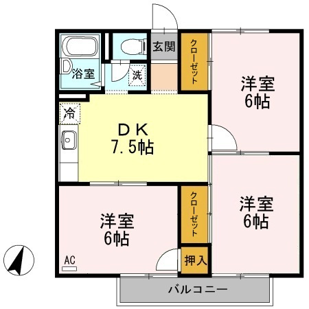 【間取り】 | アネックスハゴロモ　ガーデン