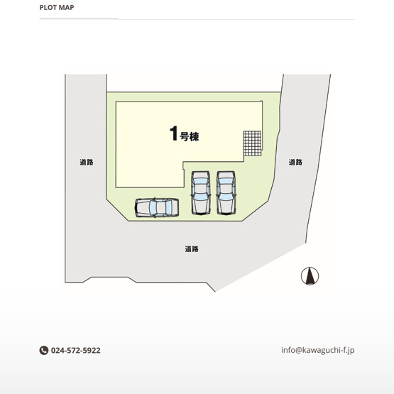 【区画図】 | LIGARE　吉倉１期　 | ★内覧予約で新米4kg★