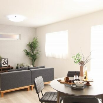 広島市佐伯区美鈴が丘緑3丁目　新築一戸建ての居間・リビング