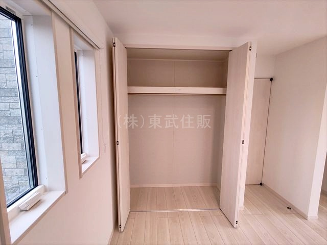 【収納】 | 川越市安比奈新田　全7棟　2号棟 | 2階東側10.5帖洋室の収納です