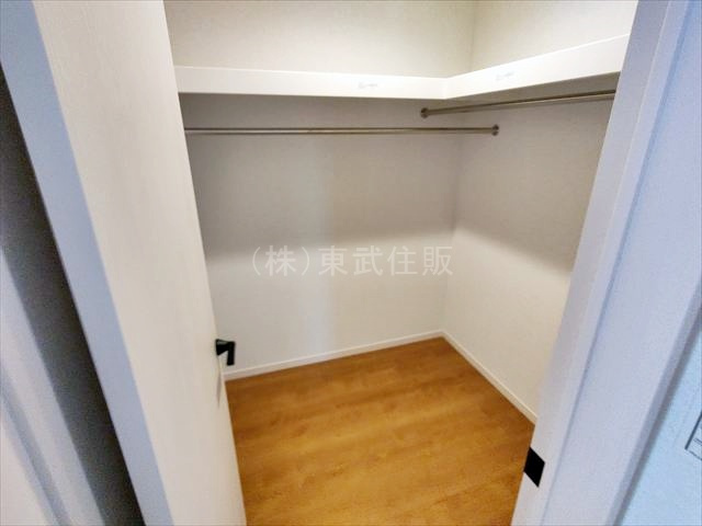 【収納】 | 川越市安比奈新田　全7棟　2号棟 | 2階南西側6.87帖洋室の収納です