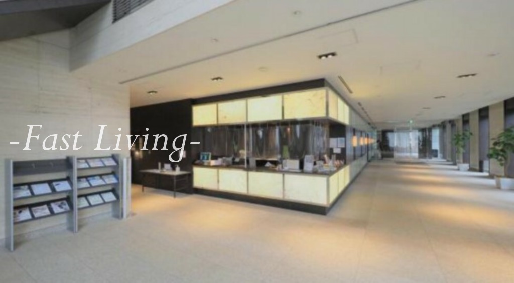 プラウドタワー千代田富士見のロビー