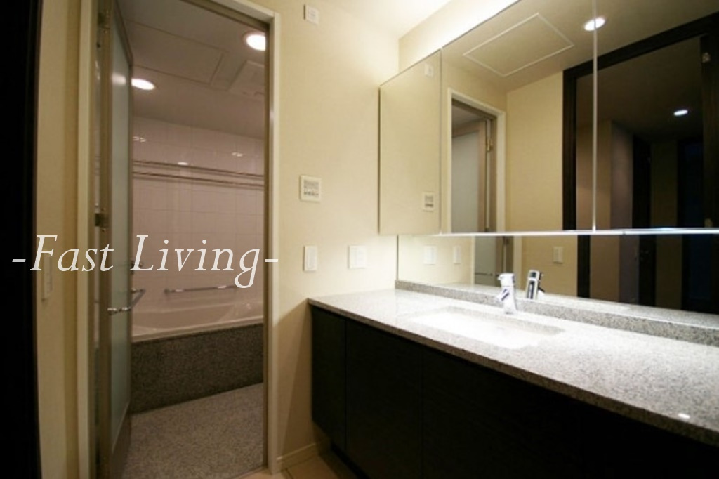 プラウドタワー千代田富士見の洗面所