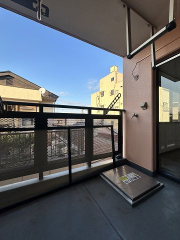 シティハイツ沢之町公園のバルコニー