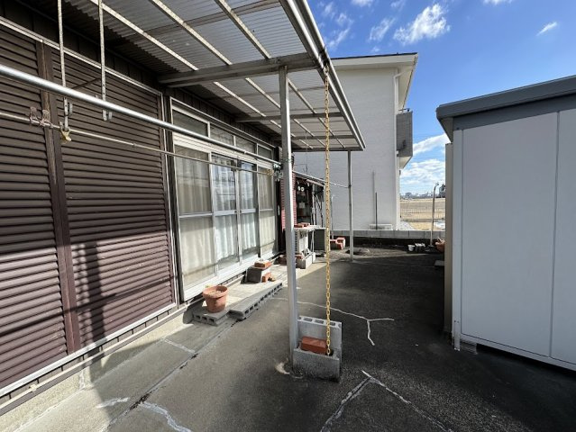 中古住宅　茶屋新田の庭