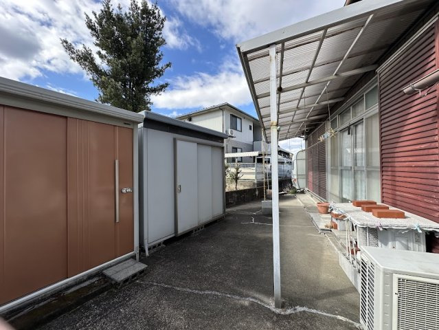 中古住宅　茶屋新田の庭